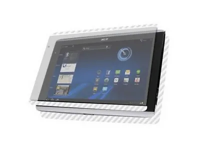 $35.84 • Buy Skinomi Silver Carbon Fiber Full + Screen Protector Skin For Acer Iconia Tab