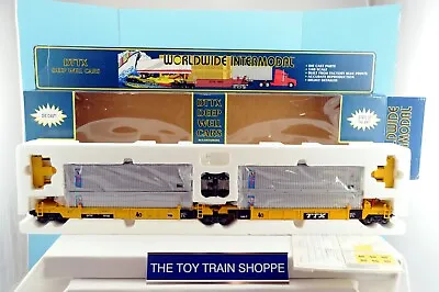 K-line Intermodal Die-cast Dttx Deep Well 30  Cars W 4 Mol Containers. New Ib • $139.98