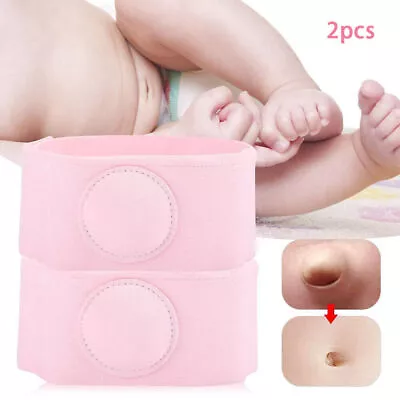 Infant Belly Wrap Abdominal Binder Umbilical Hernia Belt Baby Belly Button Band/ • £12.99