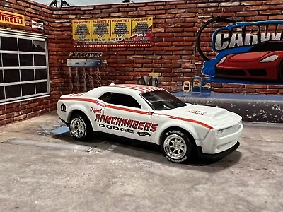 2022 Hot Wheels '18 Dodge Challenger SRT Demon (white) Swap Real Riders CUSTOM • $19