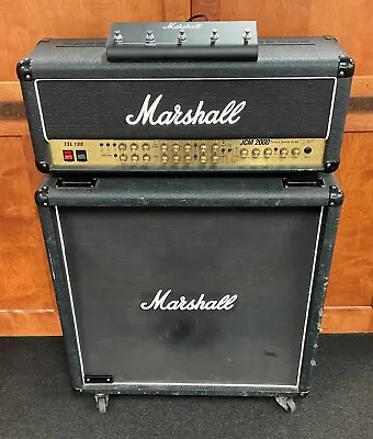 MARSHALL JCM2000 Super Triple Lead Amp Amplifier With 1960B Speaker Cabinet • $1191.20