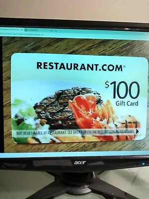 $500 In Certificates At Restaurant.com • $19.99