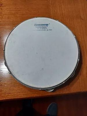 Two Vintage 10  Single Row Tambourines With Boxes - Ludwig • $0.99