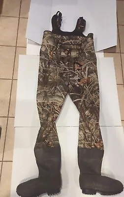 Cabelas CHEST Waders  11R SM1600-MAX4  SUPERMAG Mossy Oak DUCK Camo Neoprene  • $125.99