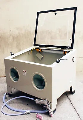 90 Liter Top Loading Abrasive Sand Blaster Blast Cabinet Box Glass Bead Media • $209.99