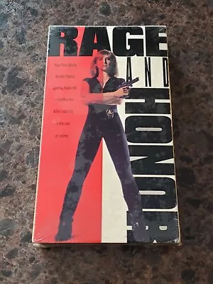 BRAND NEW Rage & Honor (VHS 1992) Cynthia Rothrock RARE Sealed OOP Watermarks • $59.99