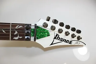 Green Pearl Pearloid Truss Rod Cover Fits Ibanez (tm)  Indonesian * Jem Jr  * • $20.58