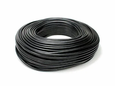 $6.66 • Buy 1Meter Black 6mm 1/4  Silicone Fuel/ Air Vacuum Hose /Line/Pipe/Tube
