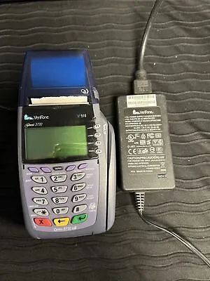 Verifone OMNI 5100 VX510 USA 4MF/@M 14.4K GPRS NO SC USB With AC Adapter - Used • $19.90