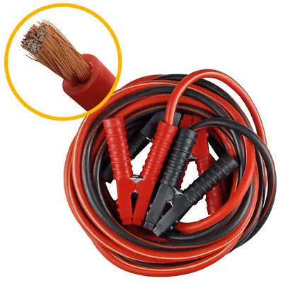 Heavy Duty Industrial Jumper Booster Cables 3000 Amp 2 Gauge 20 Feet Super Duty • $35.46