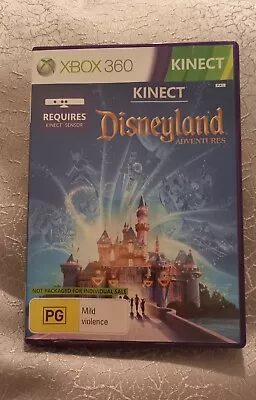 Kinect Disneyland Adventures Xbox 360 • $6.90