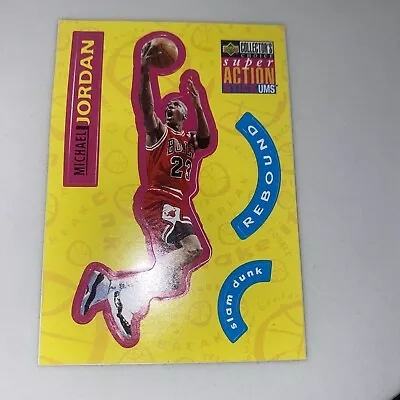 1996-97 Upper Deck Collector's Choice Michael Jordan Stickers #S30 0408 • $4.99