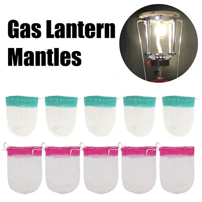 10Pcs S/L Lamp Mantles Single Head Coleman Lantern Gas Lantern Mantles • £4.38