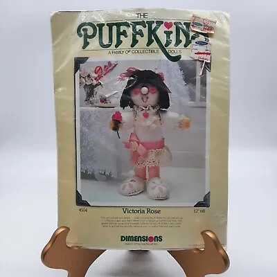 Vintage Puffkins Stitchery Doll Kit Dimensions 1983 Victoria Rose • £17.09