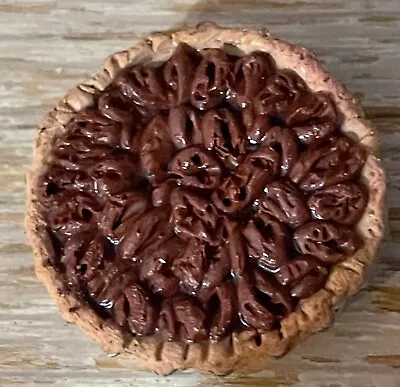 Miniature Dollhouse New Handmade 1:12 Scale Pecan Pie • $5