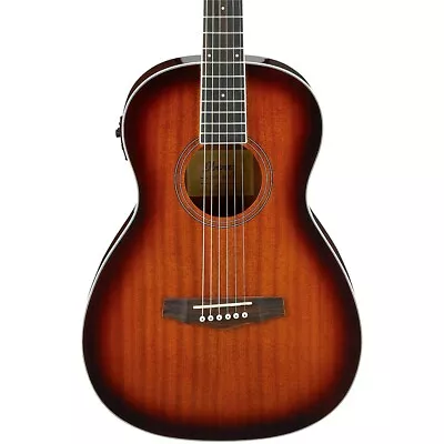 Ibanez PN12MHEOPN Mahogany Parlor Acoustic-Elec Guitar Vintage Mahogany Sunburst • $199.99