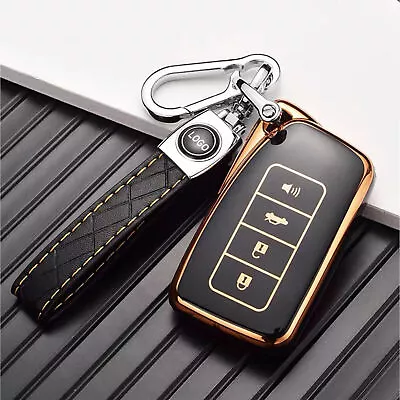 TPU Remote Key Fob Case Cover Holder Shell For Lexus ES RC IS300 RX350 4 Buttons • $12.99