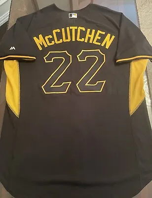 Andrew McCutchen #22 Pittsburgh Pirates Authentic Majestic Spring Jersey 52/2XL • $149.99