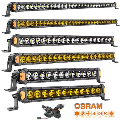 12  20  30  Single Row LED Light Bar Slim Combo Off Road ATV UTV • $69.99