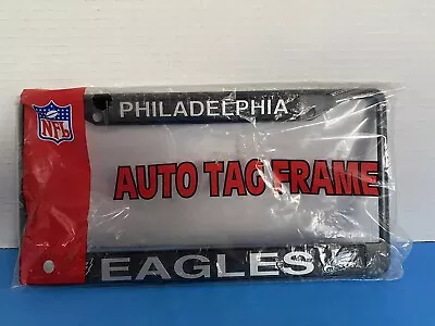 Philadelphia Eagles Metal License Plate Frame ~ NICE • $12