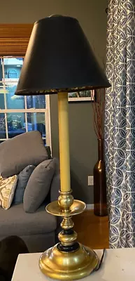 Chapman Original  Brass Candlestick Lamp  Vintage  1986 • $55