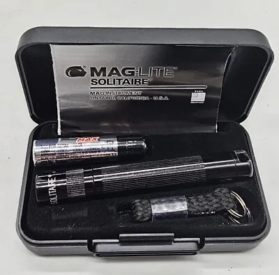 Maglite Solitaire Spectrum Series Flashlight Black Body • $18.40