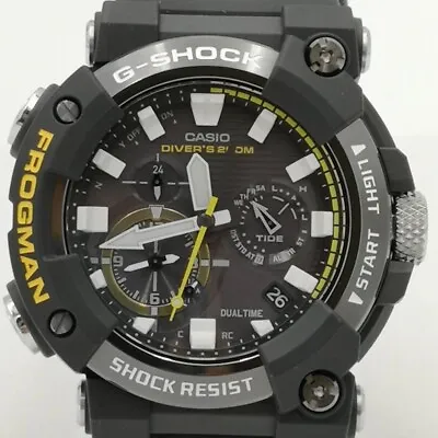 CASIO G-SHOCK GWF-A1000-1AJF Black MASTER OF G FROGMAN Men's Watch New In Box • $572