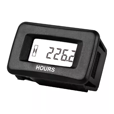 AC/DC Powered Digital Maintenance Hour Meter Motorcycle Hour Meter For Mowers • $16.50