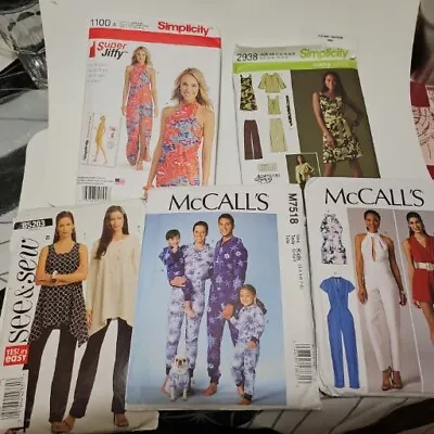 Simplicity McCalls And See & Sew Pattern Booklets Catalogs Lot Of 5 • $11