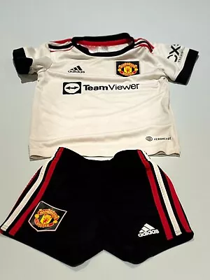 Manchester United Baby Football Kit 9-12 Months • £12.49