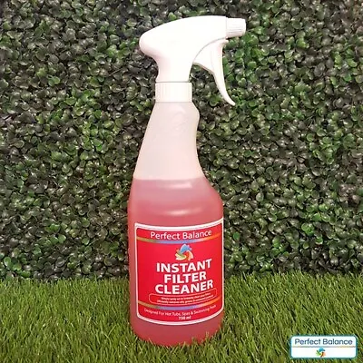 Hot Tub Instant Filter Cleaner For Hot Tubs Spas And Lay Z Spas 750ml 5L 10L • £15.95
