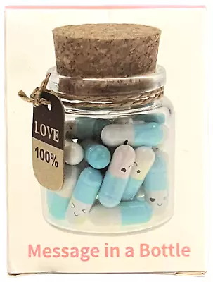 Message In A Bottle - Write Love Notes To Your Special Someone  25 Message Pills • $12.69