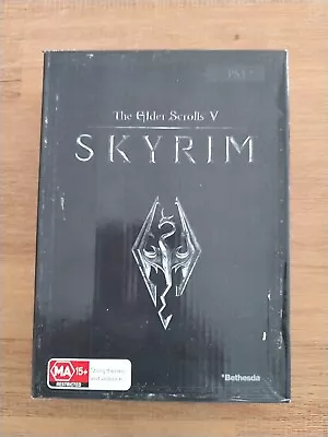 THE ELDER SCROLLS V SKYRIM EB EXCLUSIVE COLLECTORS LIMITED EDITION PS3 Very Rare • $45