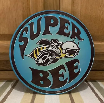 Super Bee Metal Sign Dodge Vintage Style Wall Decor Garage Charger Challenger • $39.99