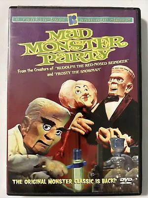 Mad Monster Party DVD Animagic Classic W/Booklet  INV-3997 • $6.74