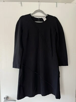 £23.75 • Buy Wolford Black Womens Dress Longline Top 3/4 Sleeve Size XS