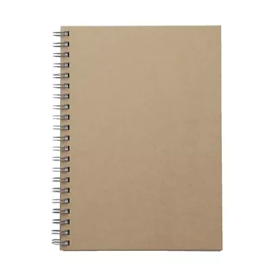 NEW Muji Double Ring Notebook Plain B6 Beige 80sheets Made In Japan • $13.80