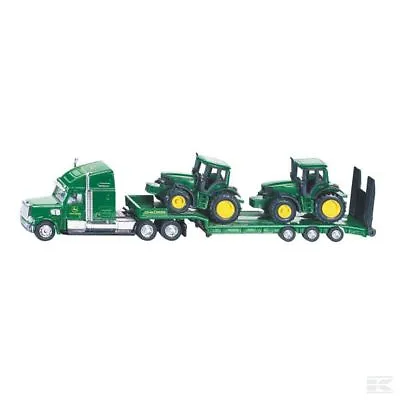 £26.99 • Buy Siku John Deere Low Loader With 2 Tractors 1:87 Toy Gift Christmas 