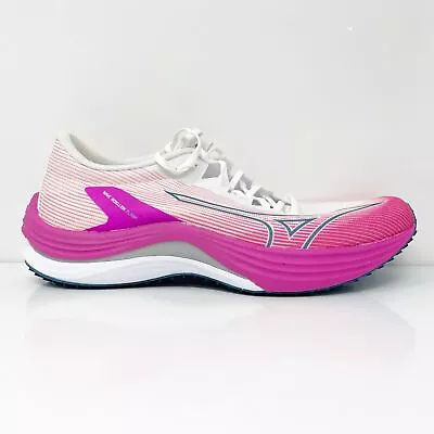 Mizuno Womens Wave Rebellion Flash 411394 0073 White Running Shoes Sneakers Sz 8 • $38.27