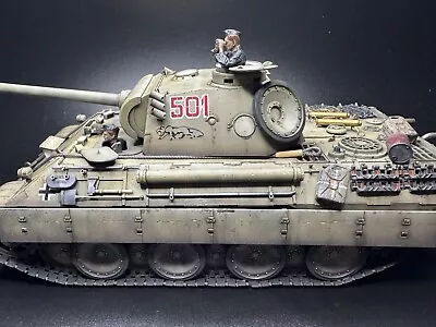 German Panther Tank Kursk 1943. 1/35 Built And Painted • £40