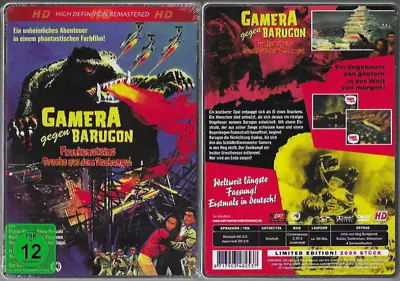 GAMERA  Gegen BARUGON  Lim. 2000 Steelbook (DVD)  NEU  OVP • £9.17