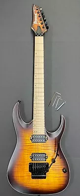 Ibanez Rgar42mfmt Dragon Eye Burst Flat / Flame Maple Top Full Electric Guitar • $399.99