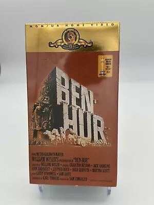 Ben-Hur Two Tape Set VHS Sealed In Original Packaging • $1.99