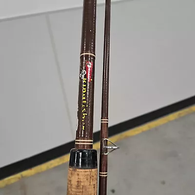 Vintage Garcia Kingfisher 2380 9 Ft 108  Two Piece Surf Fishing Pole Rod • $75.95