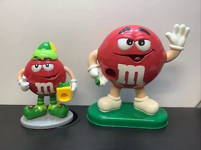 £12.95 • Buy M And M Sweet Dispenser M&M Chocolate Peanut Rare Bundle X2 Red   Joblot 6