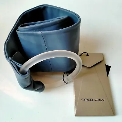 £290.72 • Buy Giorgio Armani Fusciacca Belt Leather 