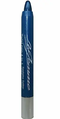 4 'N' 1 TWIST UP PEN Eyeshadow Eyeliner Lipstick Lip Liner No8 BLUE PEARL PEN • £2.95