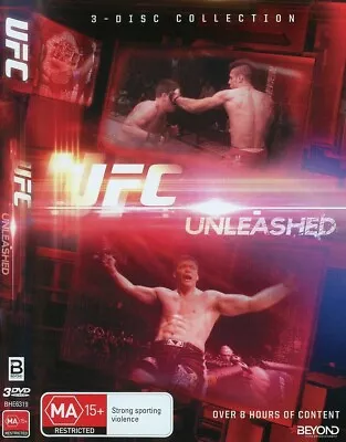 UFC: Unleashed DVD (Region 4) VGC 3 Disc Collection • $4.67