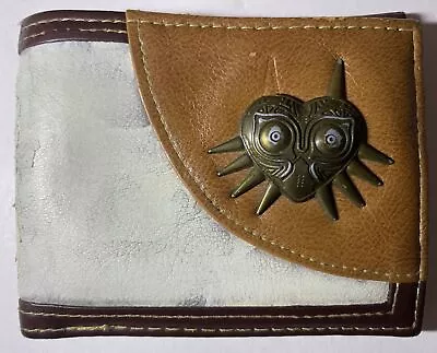 The Legend Of Zelda Majoras Mask 3D Official Nintendo Bifold Wallet Used • $12.99