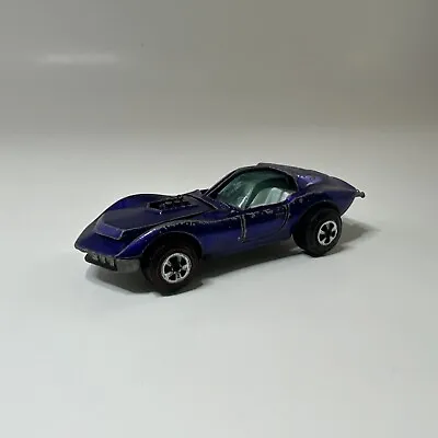 VTG Topper Johnny Lightning Custom Mako Shark Car Purple White Interior Redline • $25